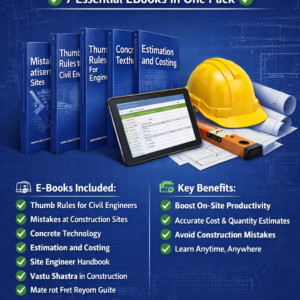 engineer’s diary – premium civil engineering e book & excel pack