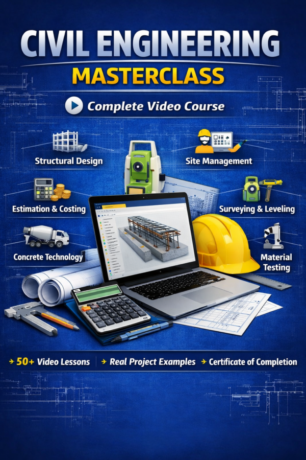 Civil Engineering Masterclass – Complete Video Course